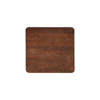 Mangohouten Eettafel Nova Vierkant 90x90 cm Donkerbruin Mahom