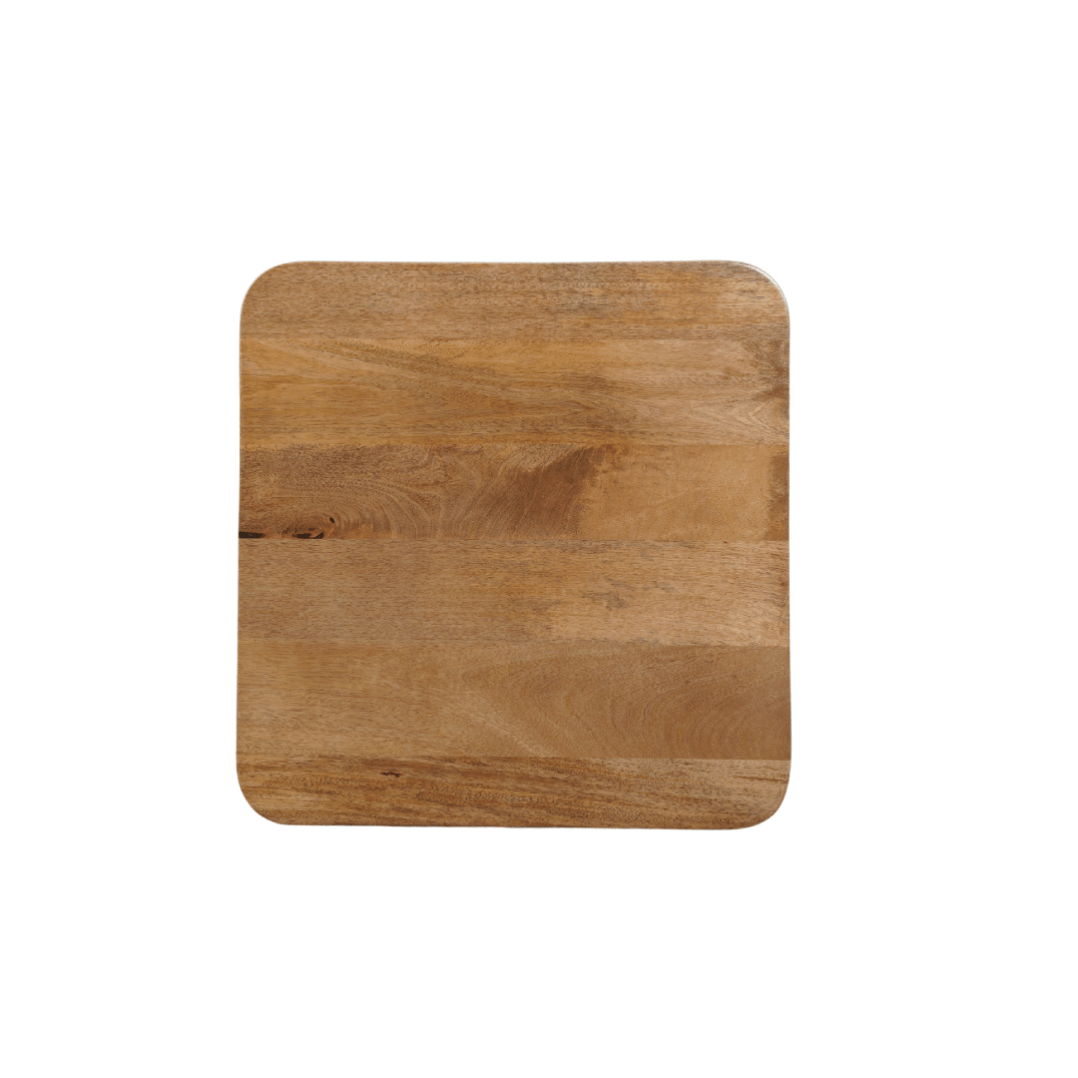 Mangohouten salontafel vierkant 60x60cm