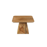 Mangohouten Salontafel Nova Vierkant 60x60 cm Mahom