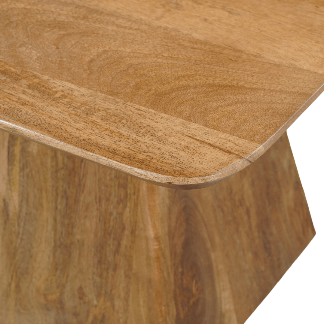 Mangohouten salontafel vierkant 60x60cm