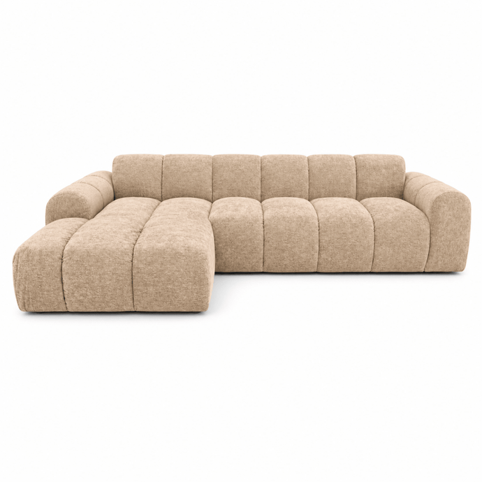 Hoekbank Marbella 4-zits Links Taupe