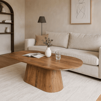 Mangohouten Salontafel Nova Capsule 120 cm Mahom