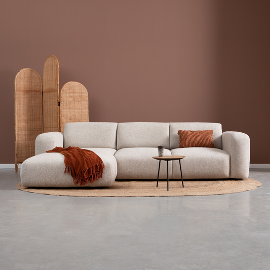 Bank Soul 3-Zits Links Naturel Pepp