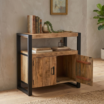 Mangohouten Dressoir Britt 80 cm 2 deuren Mahom