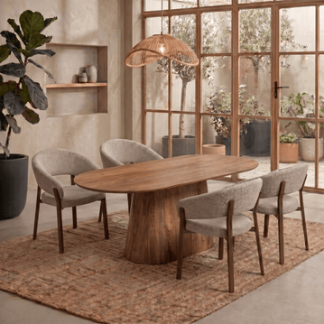 Mangohouten Eettafel Nova Capsule 180×90 cm Mahom