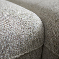 Bank Drop 3-Zits Chaise Rechts Grijs Pepp