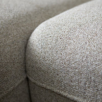 Bank Drop 3-Zits Chaise Links Grijs Pepp