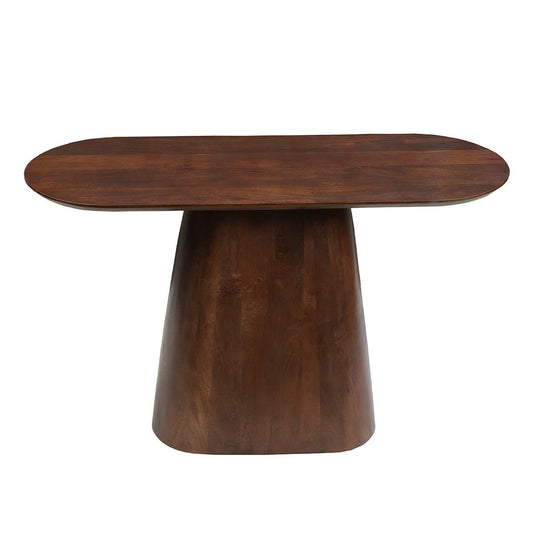 Mangohouten Sidetable Nova Capsule Donkerbruin 120 cm Mahom