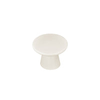 Salontafel Ovaal Savannah Microcement Kegelpoot 120 cm Beige Mahom