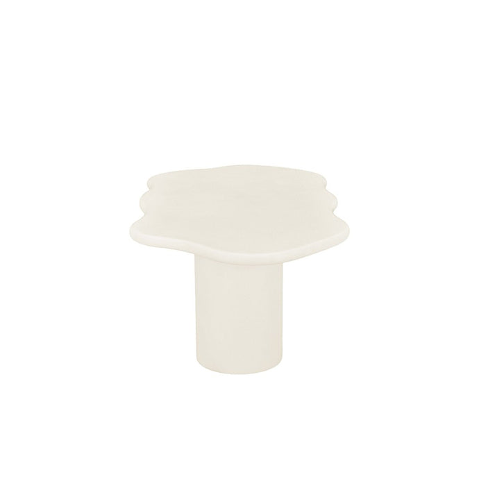 Salontafel Organisch Savannah Microcement Cilinderpoot 120 cm Beige Mahom
