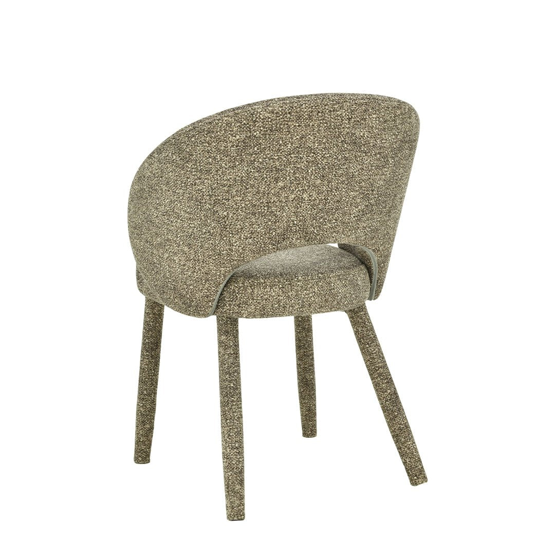 Taupe eetkamerstoel