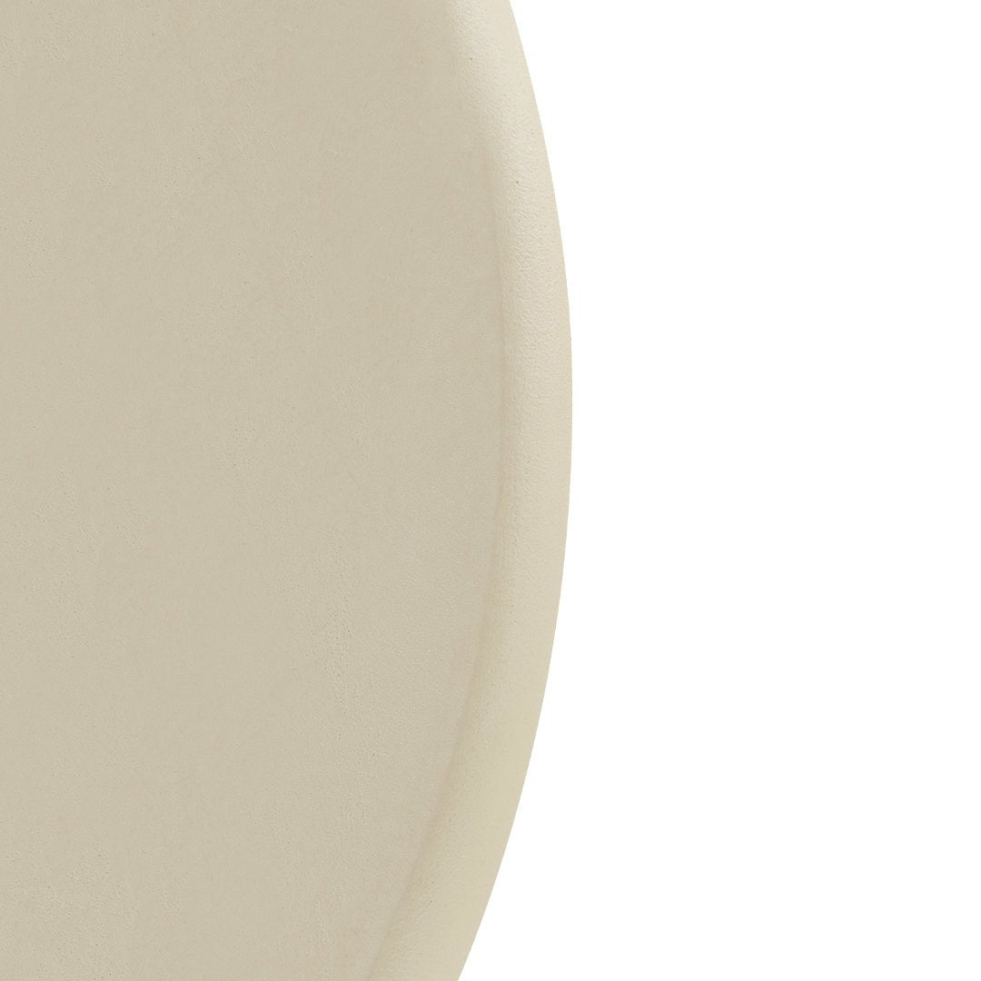 Ronde salontafel van microcement