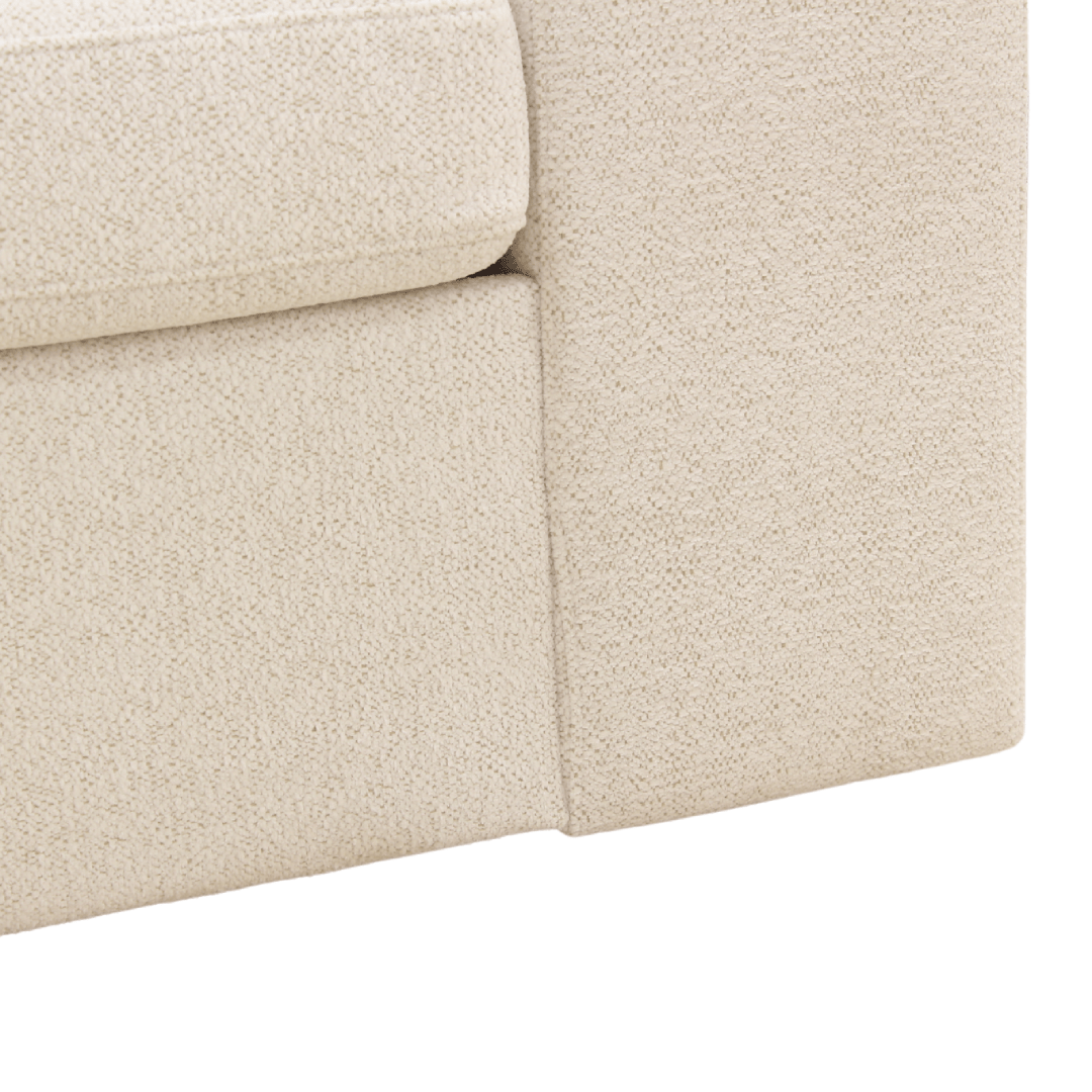 3 persoons zitbank creme