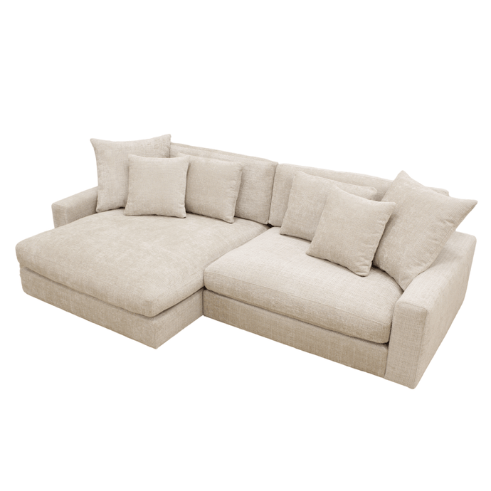 Bank Dean 3-zits L+R Creme