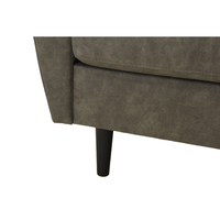 Bank Peppe 3-zits L+R Groen/Bruin