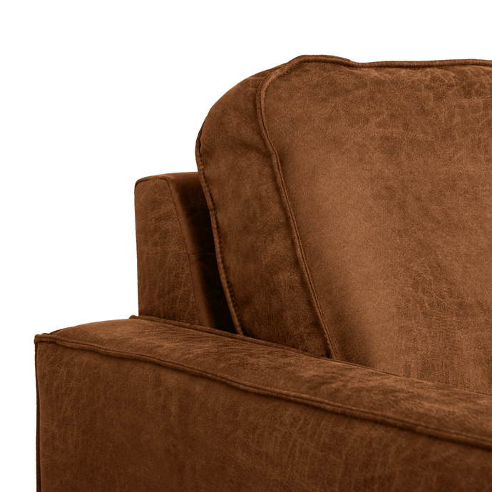 Hoekbank Barcelona 4-zits Rechts Cognac Mahom
