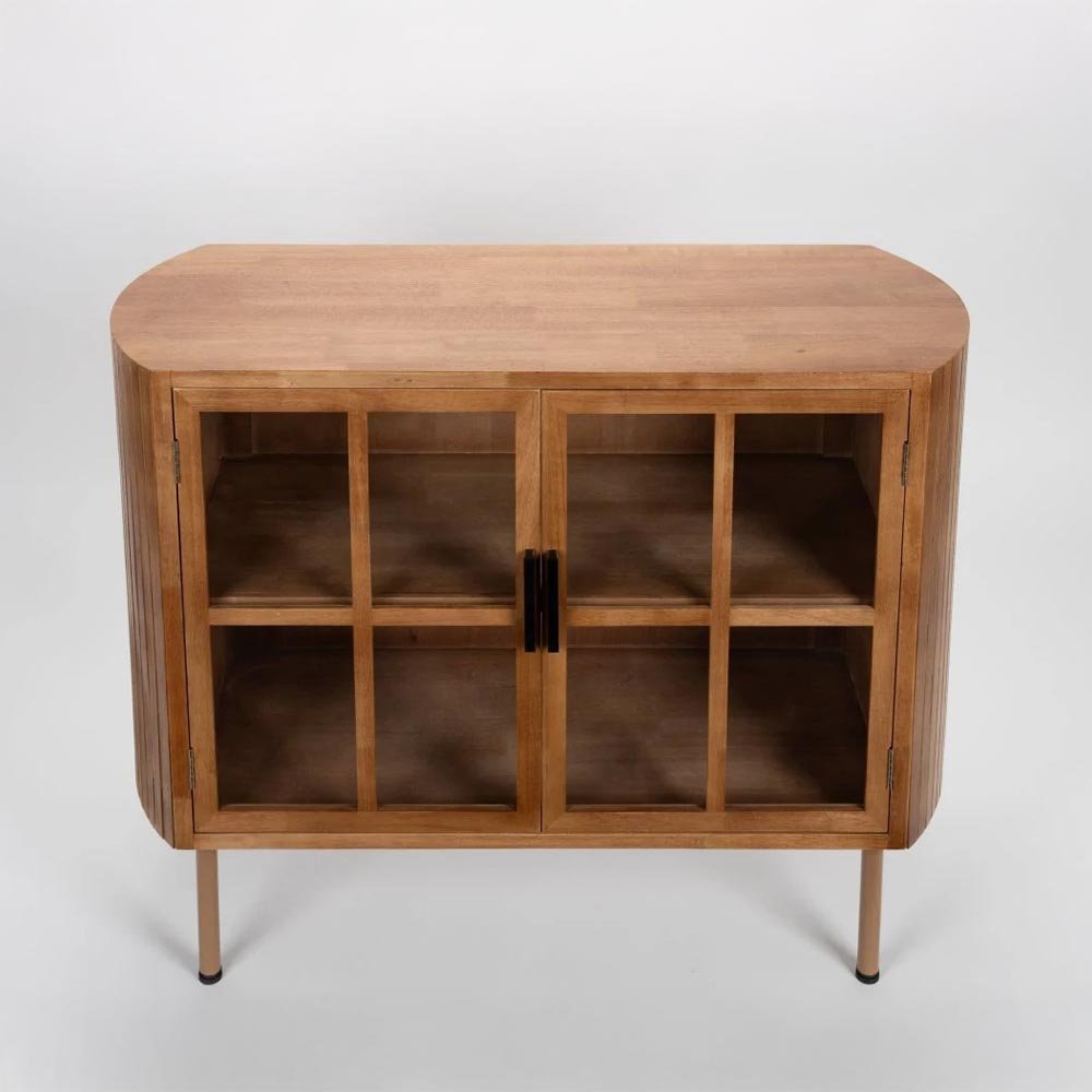 Houten dressoir bruin met deurtjes