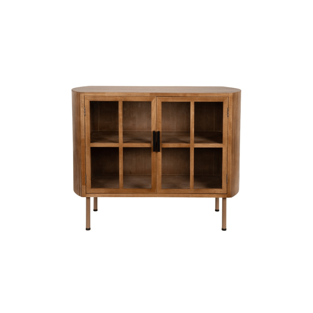 Houten dressoir bruin met deurtjes
