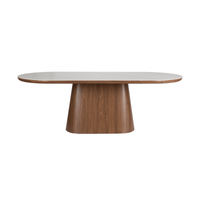 Eettafel Alma Ovaal Walnoot Jacob Jenzens