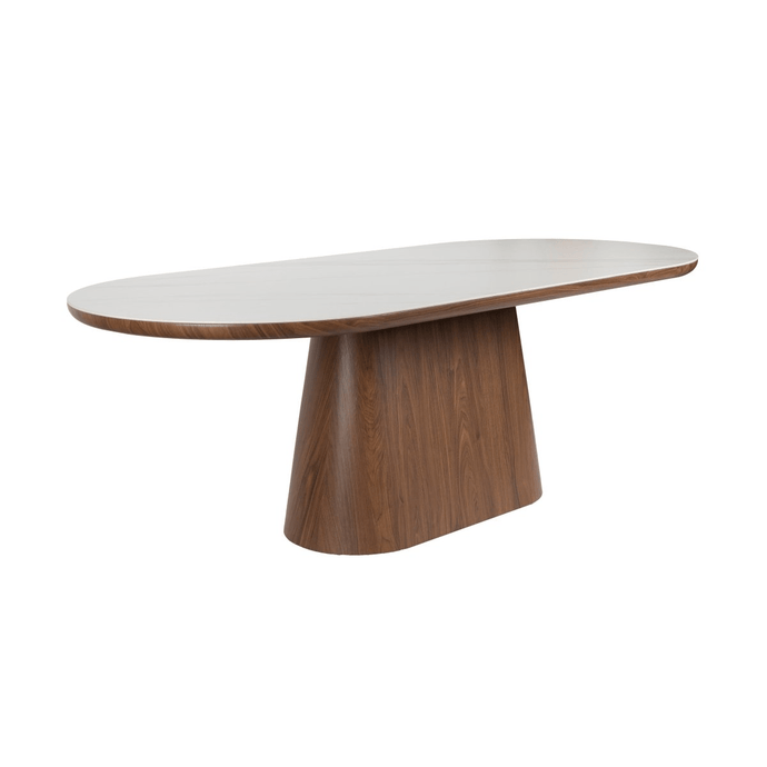 Eettafel Alma Ovaal Walnoot Jacob Jenzens