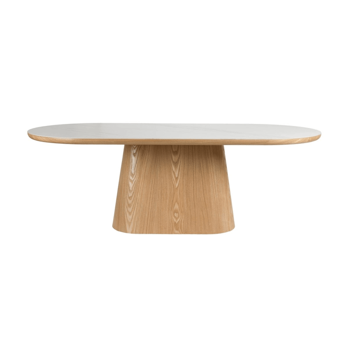 Eettafel Alma Ovaal Eiken Jacob Jenzens