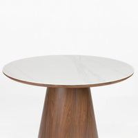Eettafel Alma Rond Walnoot Jacob Jenzens