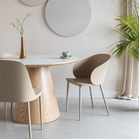 Eettafel Alma Rond Eiken Jacob Jenzens