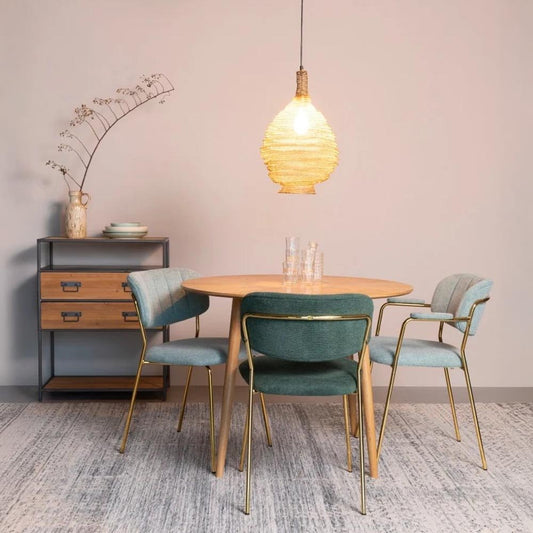 Stoel Linnea Goud/Lichtgroen Jacob Jenzens