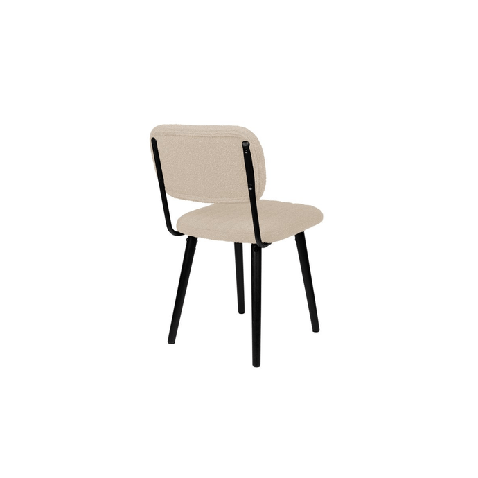 Stoel Nils Off-White Bouclé Jacob Jenzens