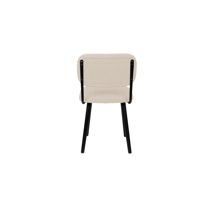 Stoel Nils Off-White Bouclé Jacob Jenzens
