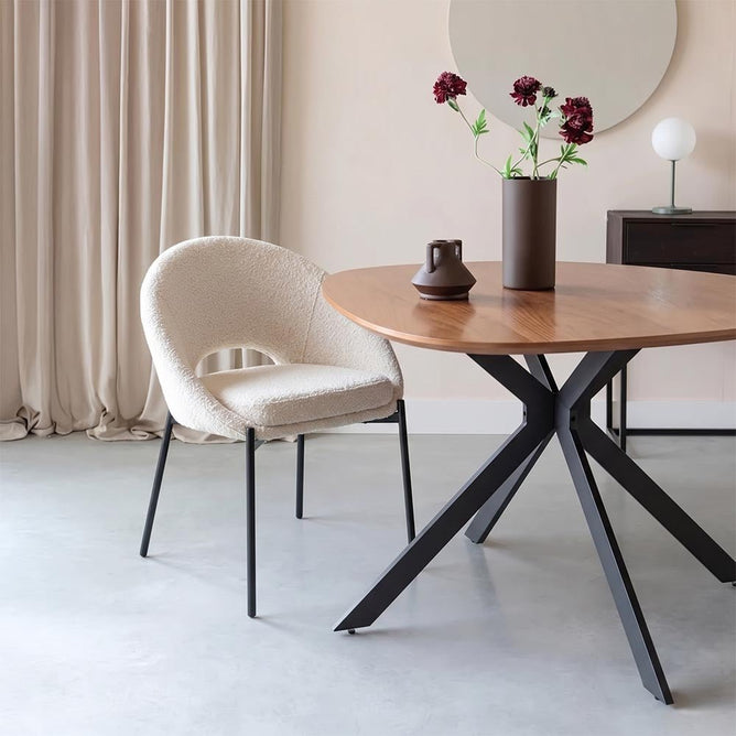 Mangohouten Eettafel Tulsa