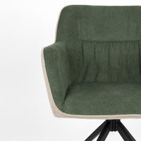 Fauteuil Sven Beige/Groen Jacob Jenzens