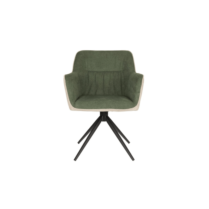 Fauteuil Sven Beige/Groen Jacob Jenzens