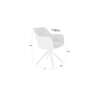 Fauteuil Sven Beige/Groen Jacob Jenzens