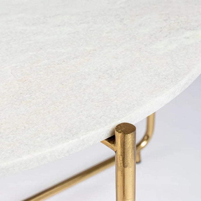 Salontafel Timpa Marmer Wit Jacob Jenzens