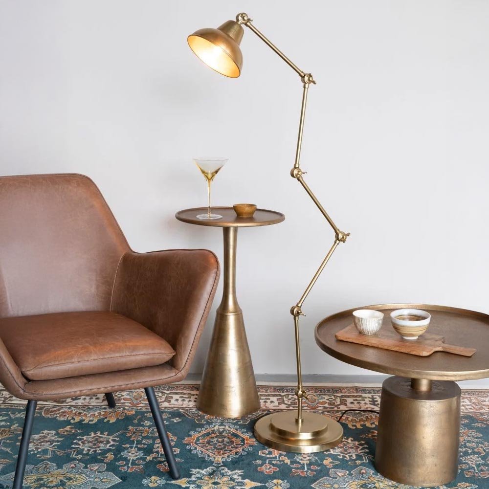 Salontafel rond brons 60cm