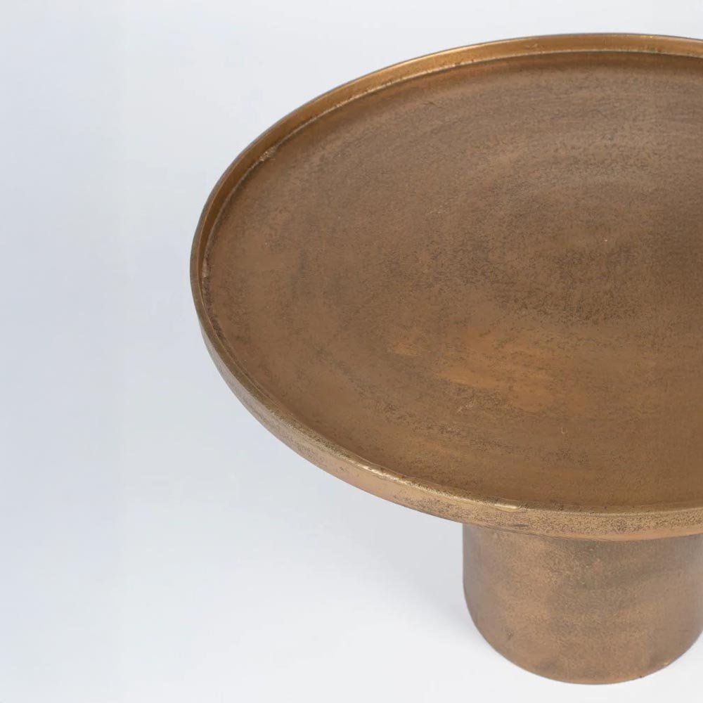 Salontafel rond brons 60cm