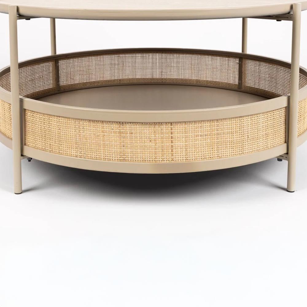 Salontafel zand rond