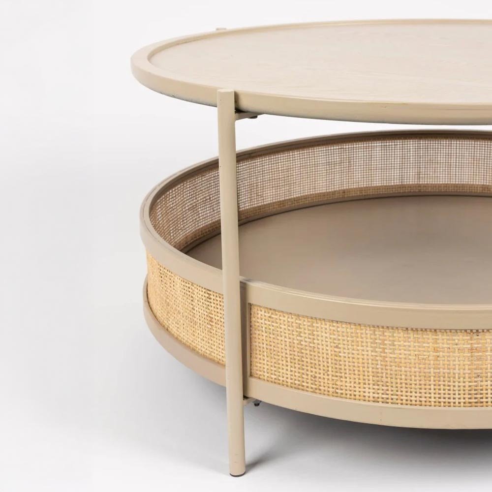 Salontafel zand rond
