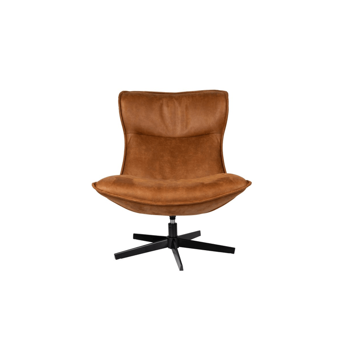 Loungefauteuil Thor Cognac Jacob Jenzens