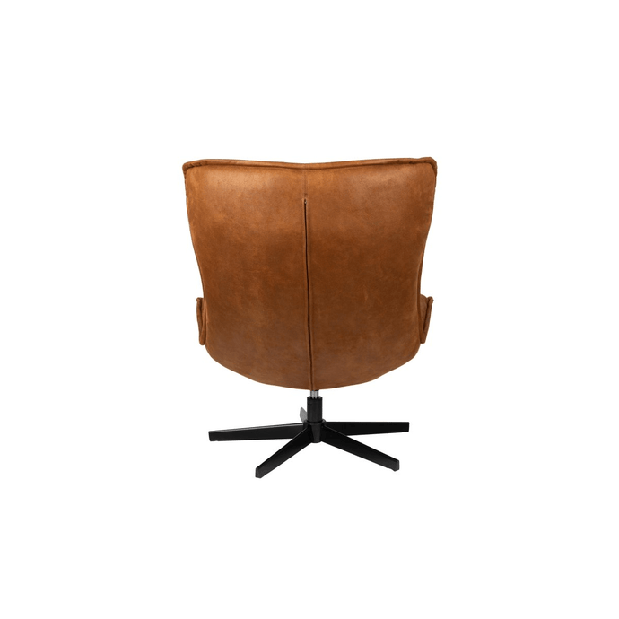 Loungefauteuil Thor Cognac Jacob Jenzens