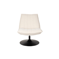 Loungefauteuil Jens Off-White Bouclé Jacob Jenzens