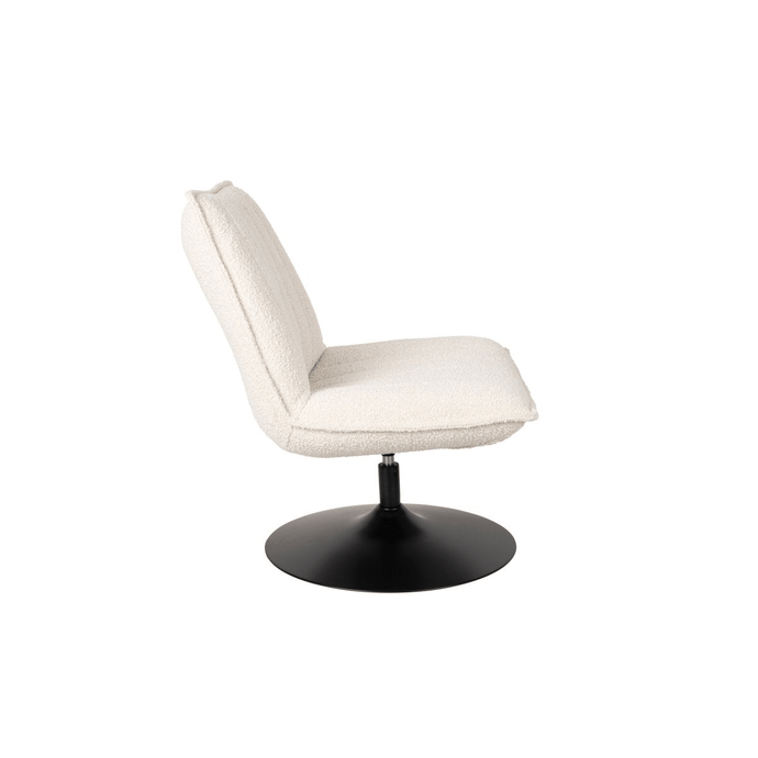 Loungefauteuil Jens Off-White Bouclé Jacob Jenzens