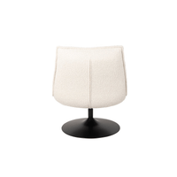 Loungefauteuil Jens Off-White Bouclé Jacob Jenzens