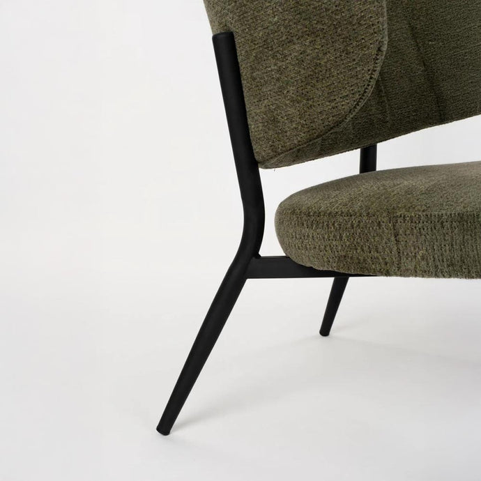 Loungefauteuil Anna Groen Grijs Jacob Jenzens