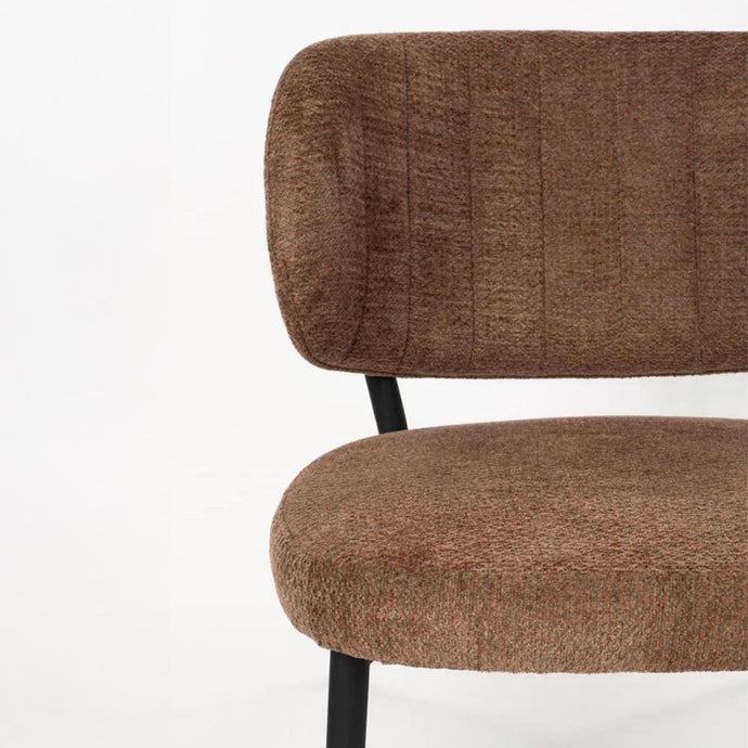 Loungefauteuil Anna Oranje Grijs Jacob Jenzens