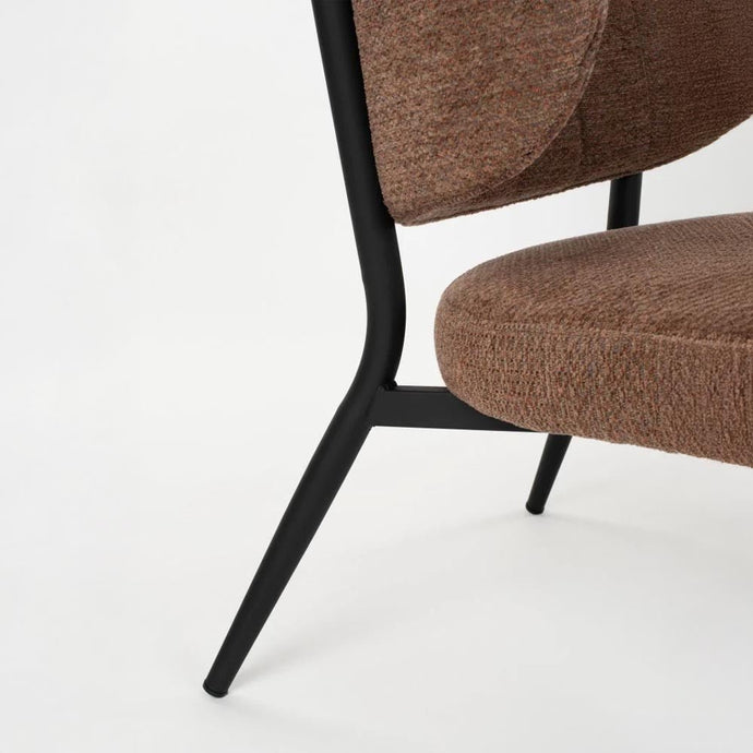 Loungefauteuil Anna Oranje Grijs Jacob Jenzens
