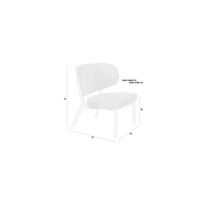 Loungefauteuil Anna Brownie Jacob Jenzens