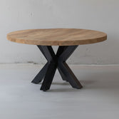 Mangohouten salontafel 90 cm 