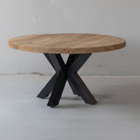 Mangohouten Salontafel Glendale 90 cm Mahom